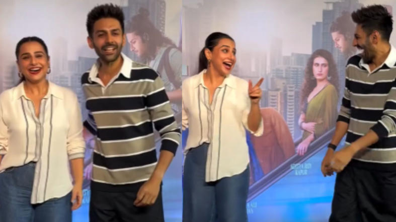 Fans Adore Kartik and Vidya’s Playful Bond at Metro…In Dino Event