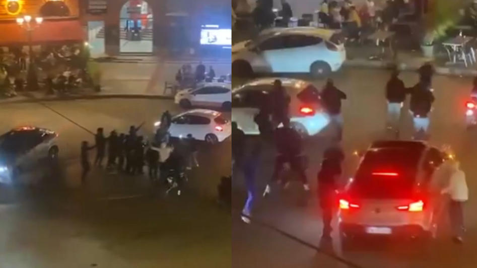 Masked Gangs Attack Police and Vehicles on French Highway in Limoges