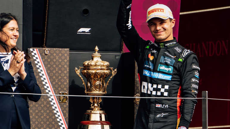 Norris Claims Emotional Home Win in Rain-Hit British Grand Prix