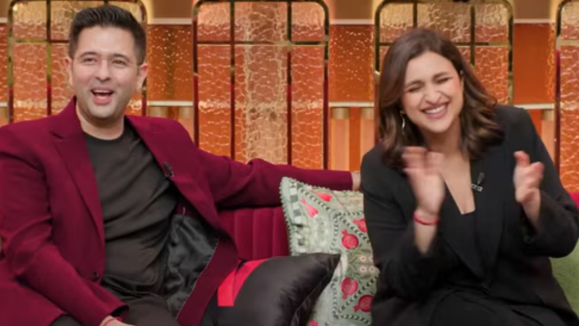 Parineeti Chopra and Raghav Chadha Share Laughs and Love on Kapil Sharma’s Show