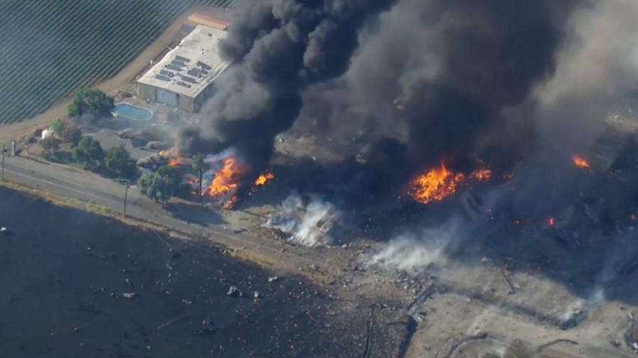 Seven Missing After Fireworks Blast in California Seven Missing After Fireworks Blast in California