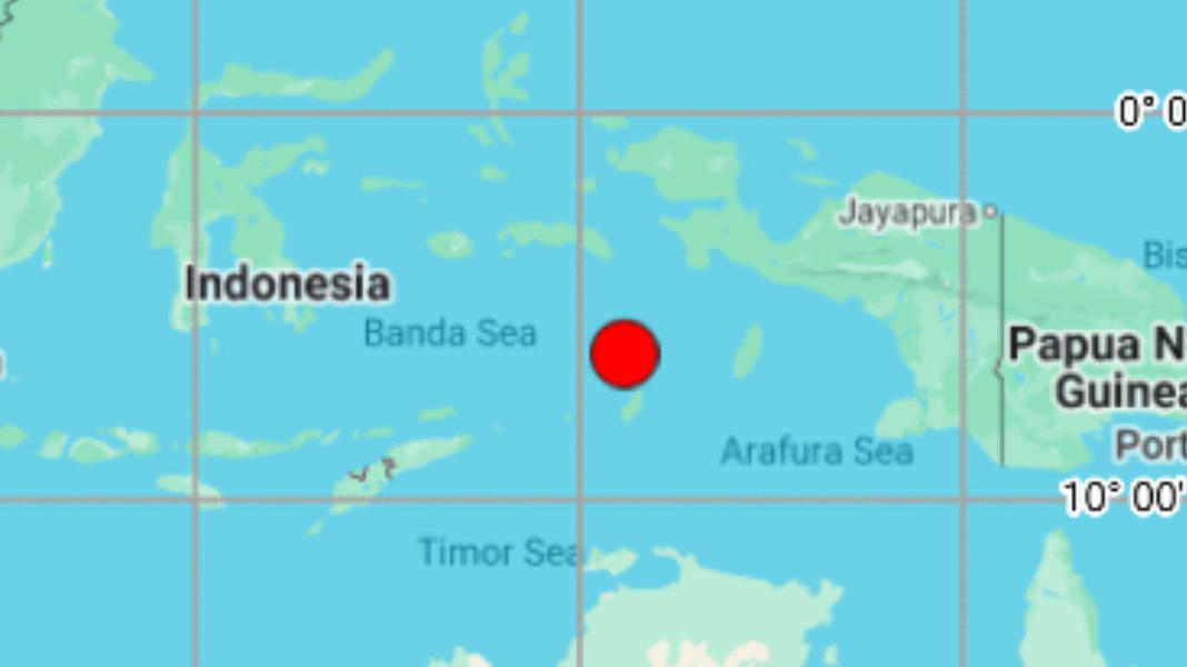 Strong 6.7 Magnitude Earthquake Jolts Indonesia’s Tanimbar Islands