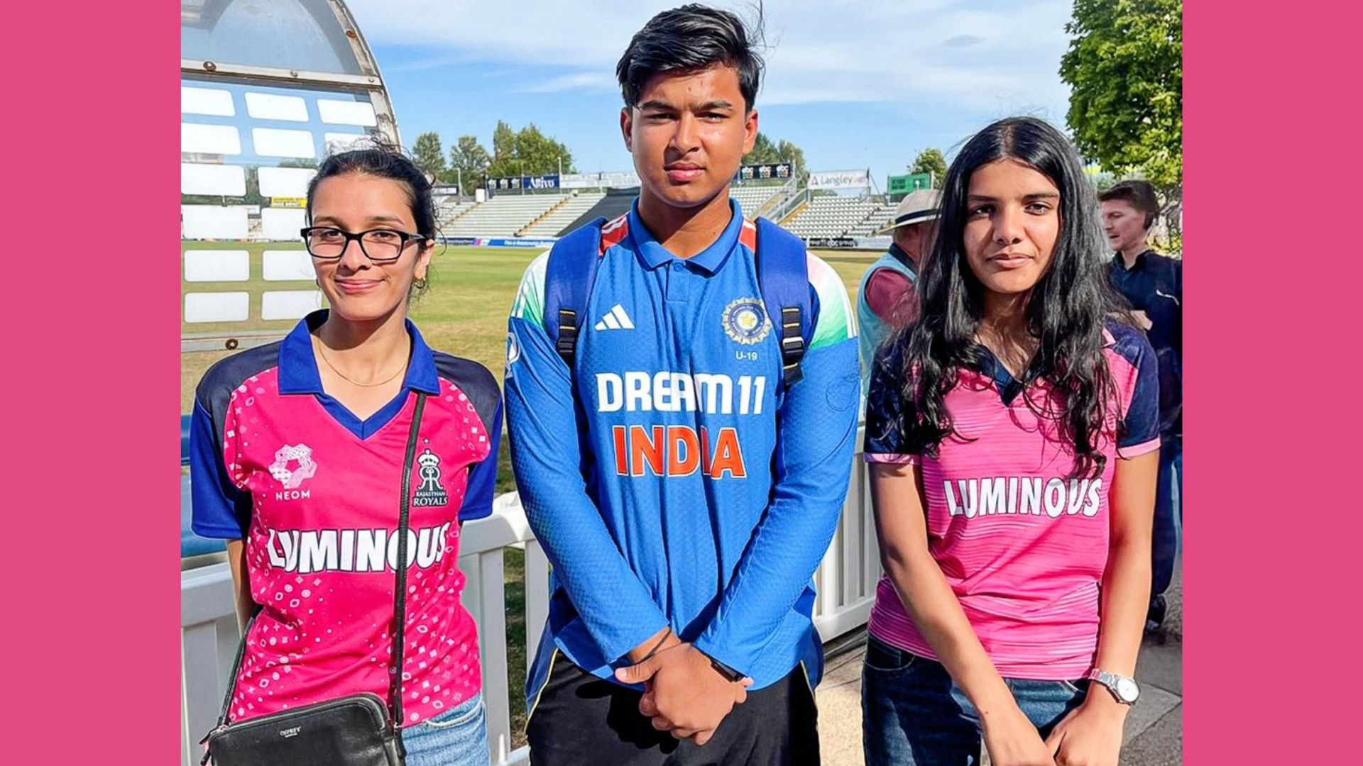 Two Teen Fans Drive Six Hours to Meet Vaibhav Suryavanshi in England
