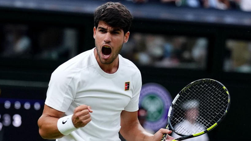 Wimbledon 2025: Carlos Alcaraz Beats Fritz to Reach Final, Eyes Historic Three-Peat Wimbledon 2025: Carlos Alcaraz Beats Fritz to Reach Final, Eyes Historic Three-Peat
