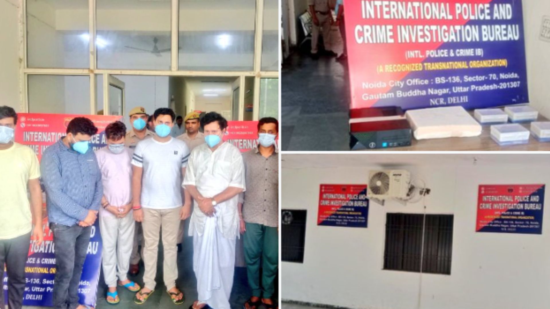 Noida Police Bust Fake International Crime Bureau Office
