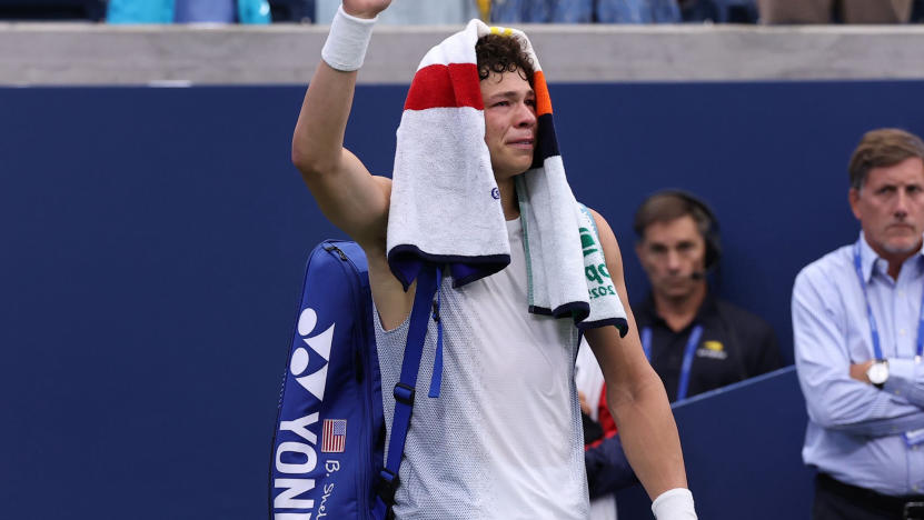 Ben Shelton Retires from US Open Match After Shoulder Injury Ben Shelton Retires from US Open Match After Shoulder Injury