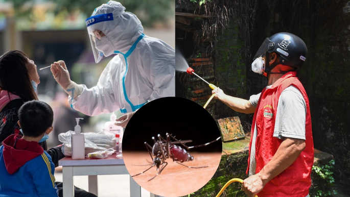 China Fights Largest Chikungunya Outbreak with Nets, Drones, and Fines