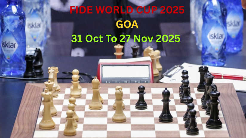 Goa to Host FIDE World Cup 2025 with 206 Players Competing for $2 Million Prize