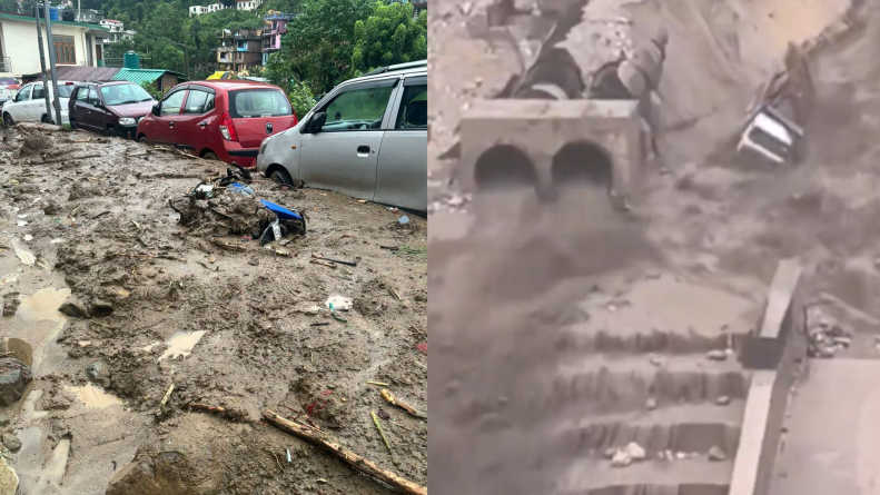 Himachal Rains Shut 400 Roads, Trigger Floods and Landslides Himachal Rains Shut 400 Roads, Trigger Floods and Landslides