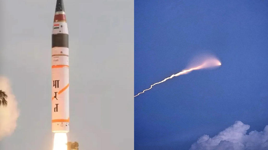 India Successfully Test-Fires Agni-5 Ballistic Missile from Odisha