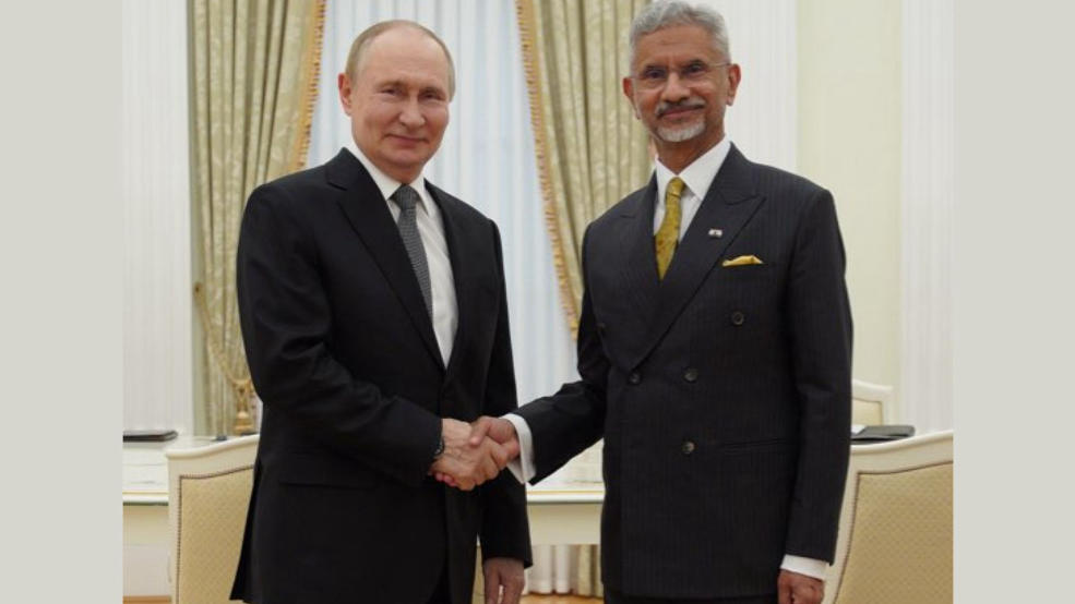 Jaishankar Meets Putin in Moscow Amid US Tariff Pressure