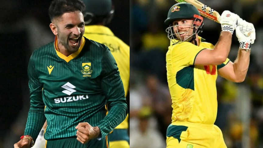 Maharaj’s five-for powers South Africa to victory