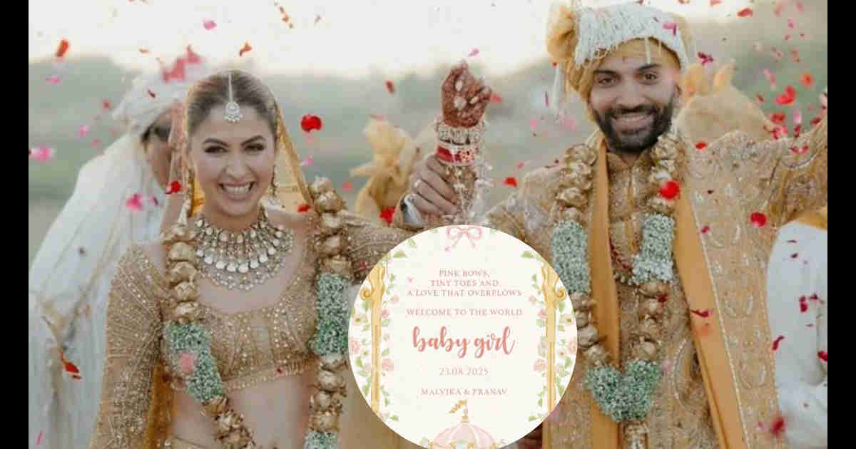 Malvika Raaj and Husband Pranav Bagga Welcome Baby Girl