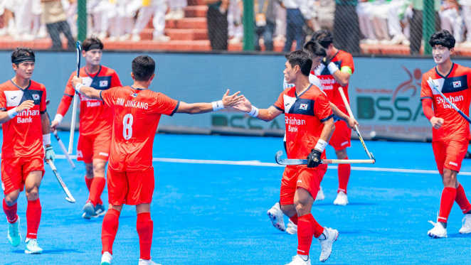 Men’s Hockey Asia Cup 2025 Dain Son’s Hat-Trick Powers South Korea to Dominant Win Over Chinese Taipei