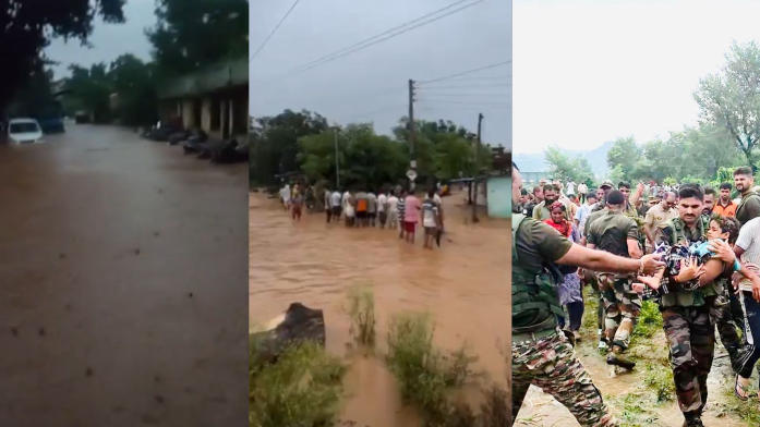 Seven Dead, Several Injured After Cloudburst Hits Kathua, Rescue Underway Seven Dead, Several Injured After Cloudburst Hits Kathua, Rescue Underway