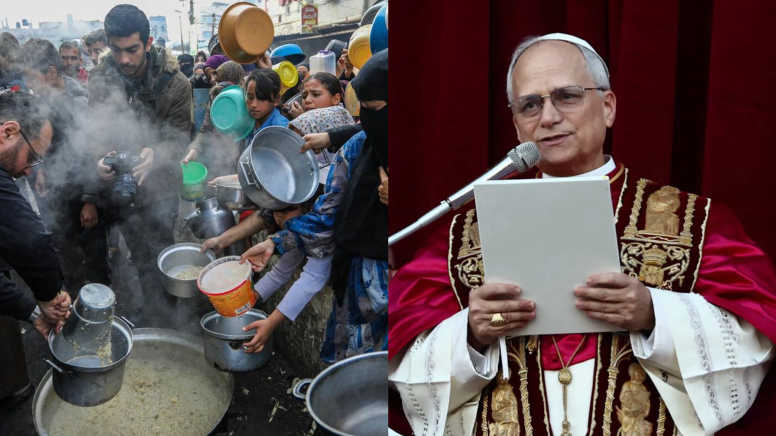 Ten Die of Hunger in Gaza, Pope Leo XIV Calls for End to War