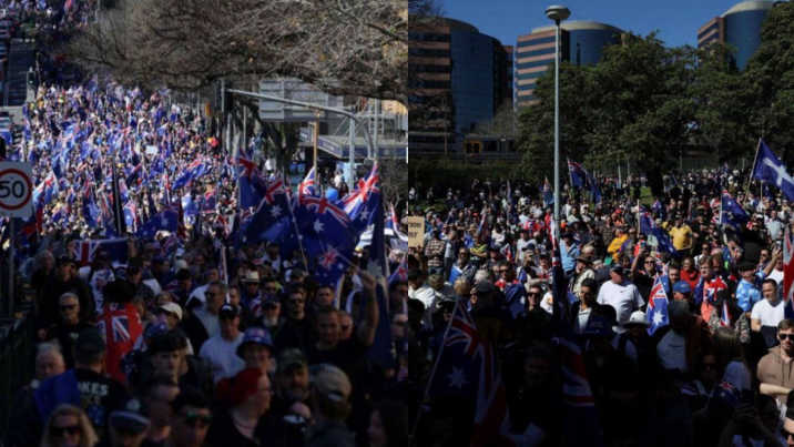 Thousands Join Anti-Immigration Marches Across Australia, Government Calls Them Divisive