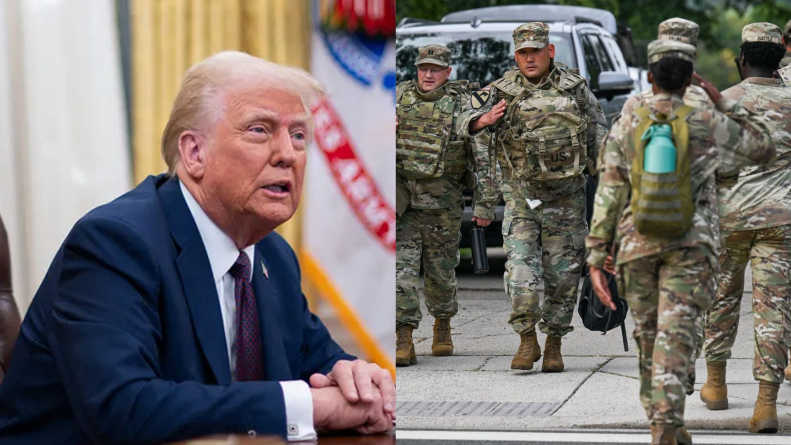 Trump Mobilises 800 National Guard in DC, Dozens Arrested During Security Operation