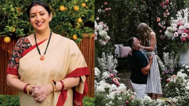'Watt a Life' Smriti Irani Reacts to Taylor Swift’s Fairy-Tale Engagement