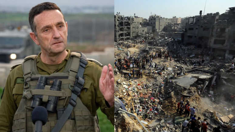 Former IDF Chief Herzi Halevi Says Over 200000 Palestinians Killed or Injured in Gaza War