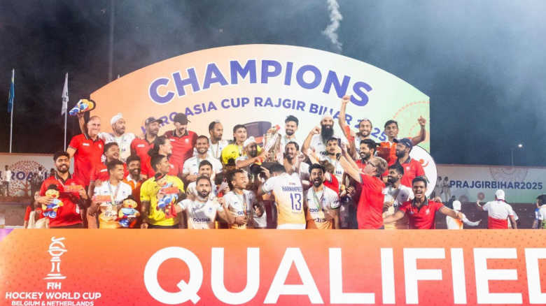 India Crowned Asia Cup Champions, Books World Cup Berth India Crowned Asia Cup Champions, Books World Cup Berth