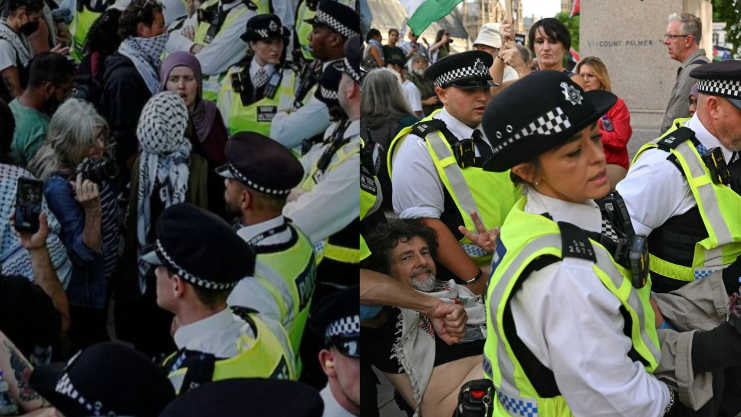 London Police Arrest 890 Protesters Supporting Banned Group Palestine Action