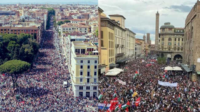 Massive Protests Sweep Italy as Government Refuses to Recognise Palestine Massive Protests Sweep Italy as Government Refuses to Recognise Palestine