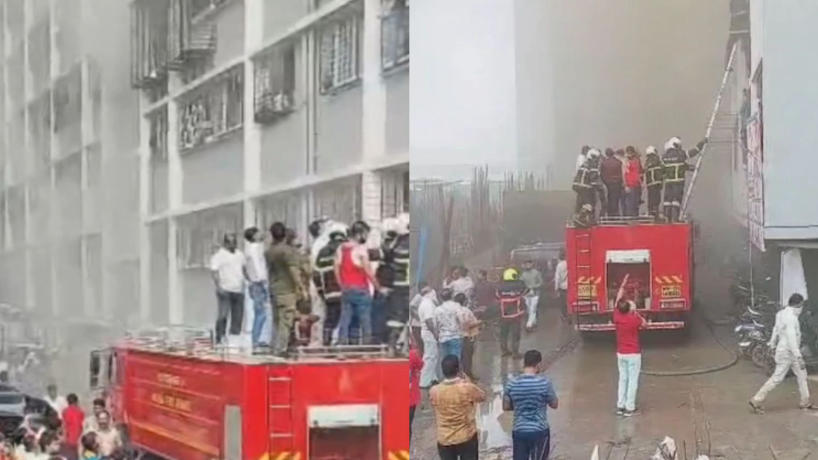 One Dead, 18 Injured in Massive Fire at Mumbai High-Rise One Dead, 18 Injured in Massive Fire at Mumbai High-Rise