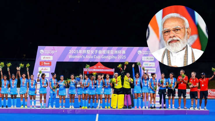 PM Modi Congratulates Women’s Hockey Team for Asia Cup Performance