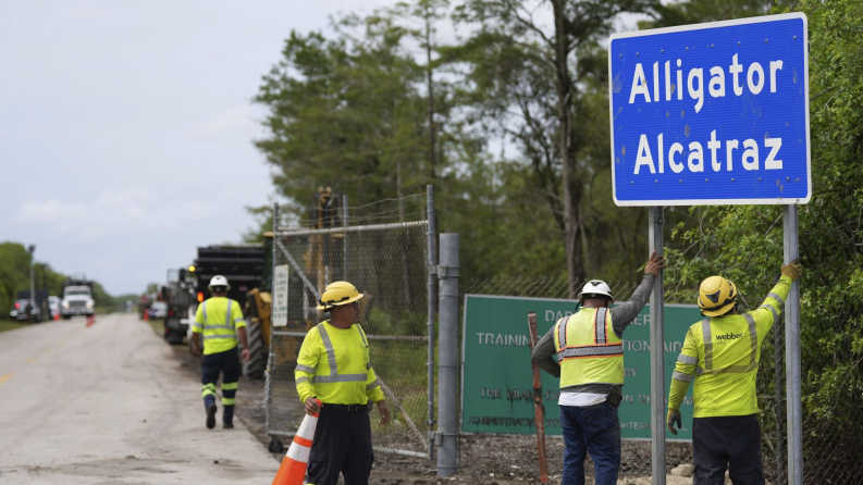 US Court Allows Florida's 'Alligator Alcatraz' Detention Center to Operate Pending Appeal