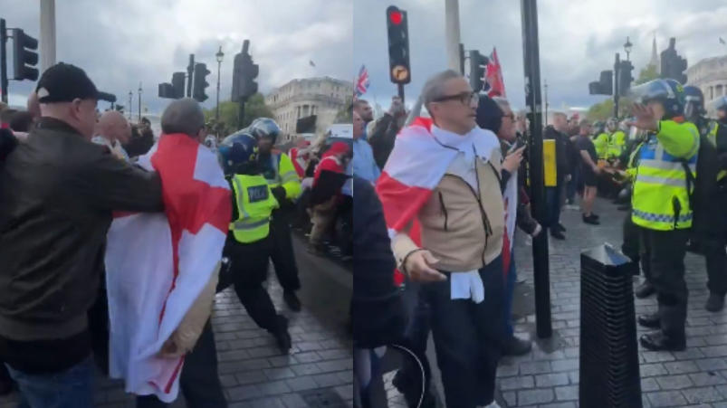 Violent Clashes Erupt During Tommy Robinson’s London Rally