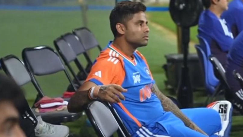 Why Suryakumar Yadav Did Not Come Out to Bat Against Oman Despite Wickets Falling Why Suryakumar Yadav Did Not Come Out to Bat Against Oman Despite Wickets Falling