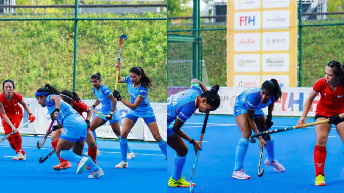 Women's Hockey Asia Cup 2025 India Crush Singapore 12-0 to Seal Super 4 Spot