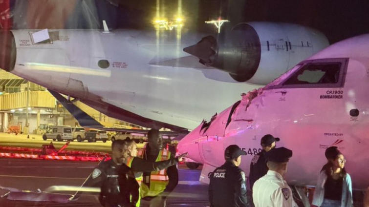 Delta Planes Collide at LaGuardia Airport, One Injured