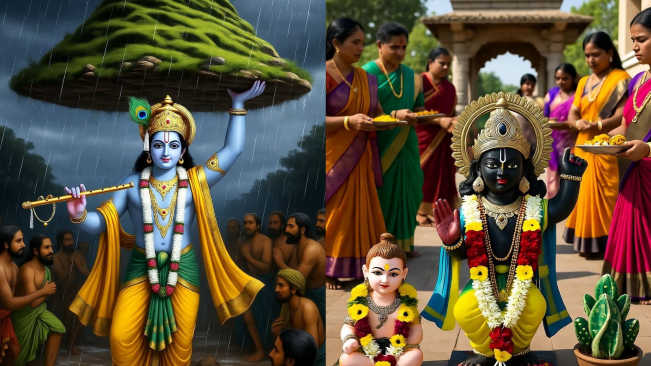 Govardhan Puja A Celebration of Faith and Gratitude