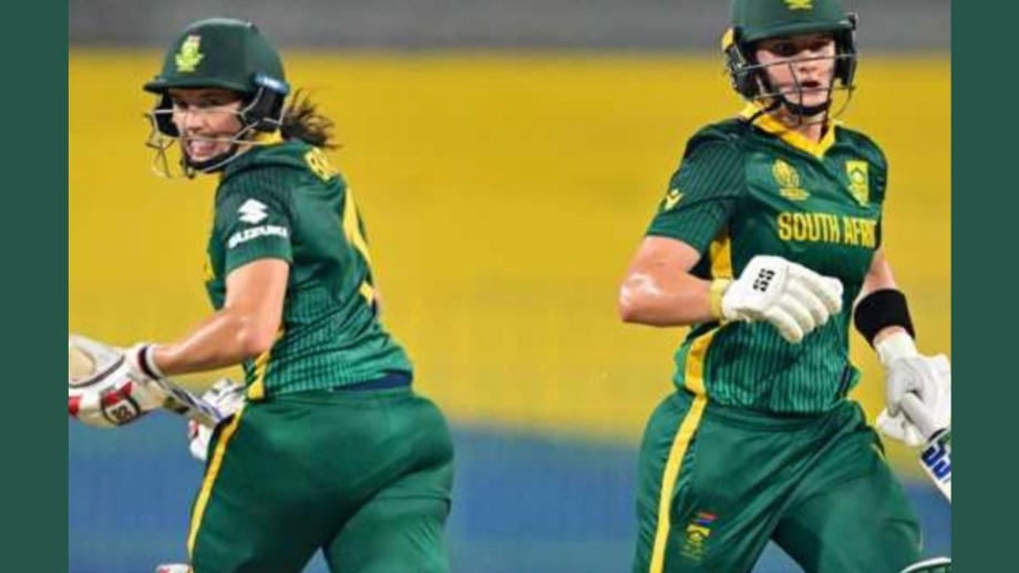 ICC Women’s ODI World Cup 2025 Wolvaardt, Brits Lead South Africa Women to 10-Wicket Win Over Sri Lanka ICC Women's ODI World Cup 2025 Wolvaardt, Brits Lead South Africa Women to 10-Wicket Win Over Sri Lanka