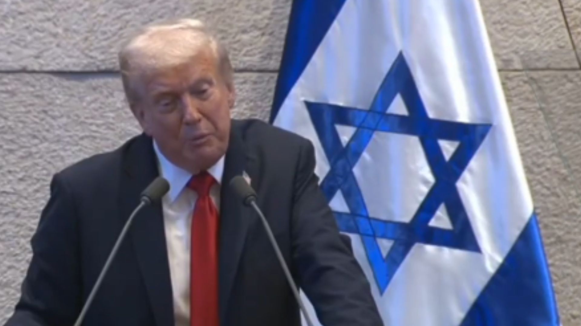 Trump Says He Ended ‘Eight Wars in Eight Months’ During Israel Visit