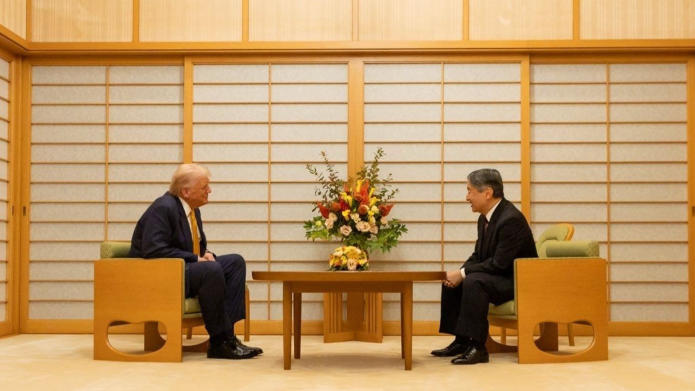 Trump Meets Japan’s Emperor Naruhito, Praises Tokyo as ‘Great Ally’ Trump Meets Japan’s Emperor Naruhito, Praises Tokyo as ‘Great Ally’