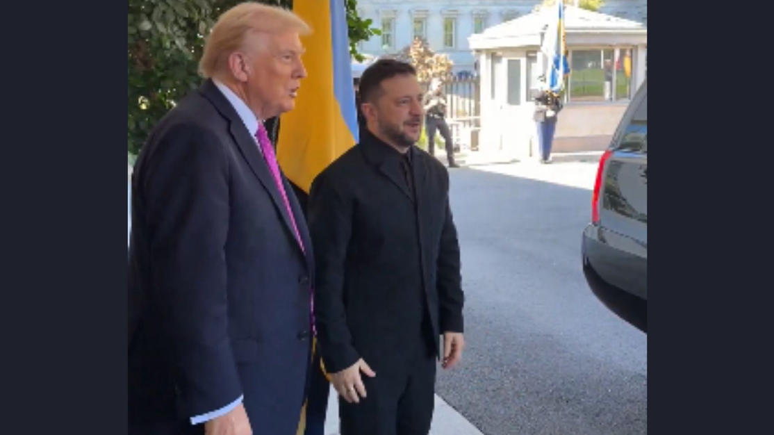 Trump Pushes Peace Over Weapons in Talks with Zelenskyy Trump Pushes Peace Over Weapons in Talks with Zelenskyy