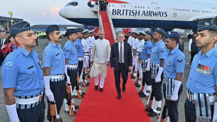 UK Prime Minister Keir Starmer Arrives in Mumbai to Promote Trade Deal