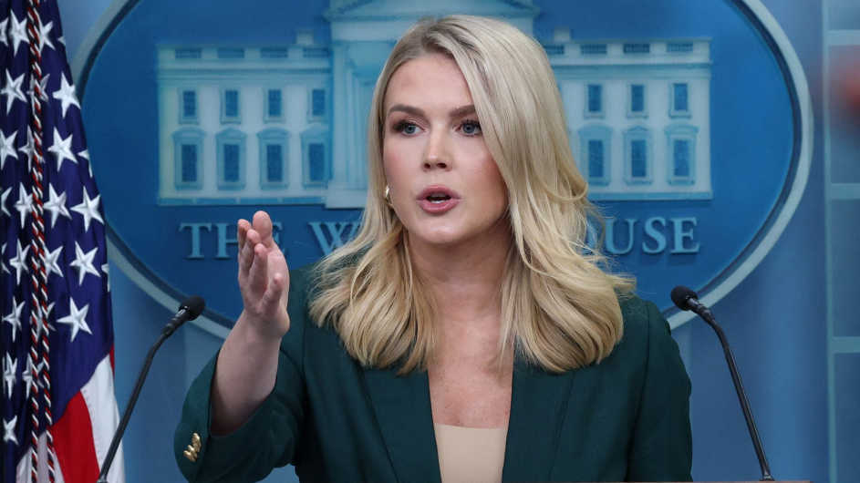 White House Press Secretary Karoline Leavitt Clashes with Reporter, Shares Screenshot