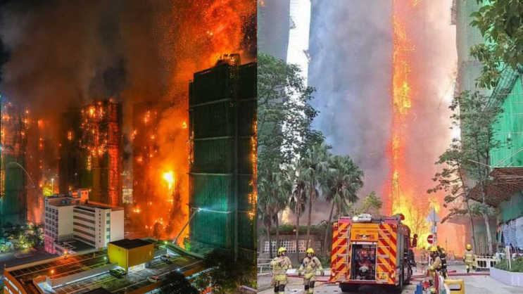 Death Toll in Hong Kong High-Rise Fire Rises to 44, Hundreds Missing