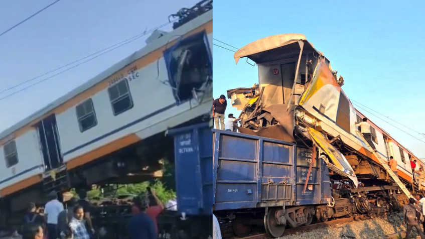 Eleven Dead, Twenty Injured in Chhattisgarh Train Collision Near Bilaspur Eleven Dead, Twenty Injured in Chhattisgarh Train Collision Near Bilaspur