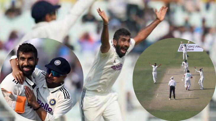 Ind vs SA 1st Test Day 1 Bumrah’s Five-For Puts India on Top at Eden Gardens