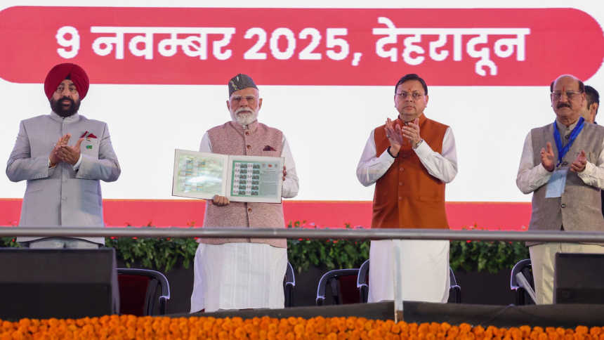 PM Modi Unveils ₹8,140 Crore Projects as Uttarakhand Celebrates 25 Years
