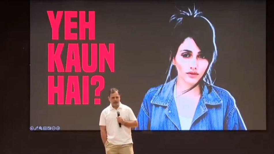 Rahul Gandhi Shows ‘H Files’, Accuses BJP of ‘Vote Chori’ in Haryana Elections