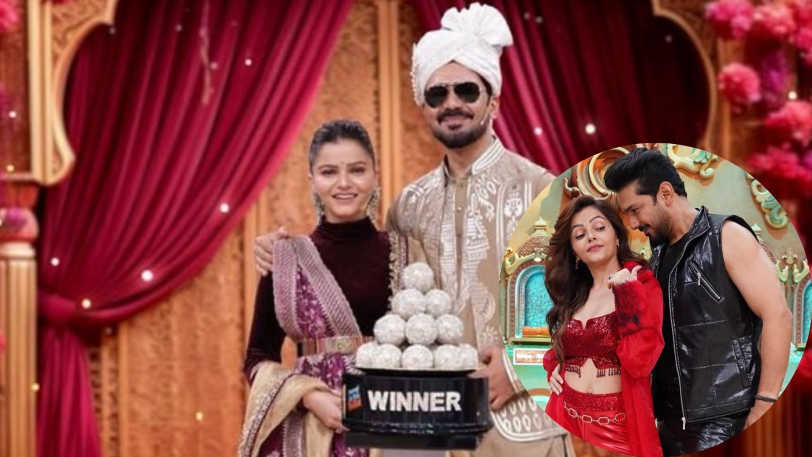 Rubina and Abhinav Win Pati Patni Aur Panga, Celebrate With Bhangra and a Kiss Rubina and Abhinav Win Pati Patni Aur Panga, Celebrate With Bhangra and a Kiss