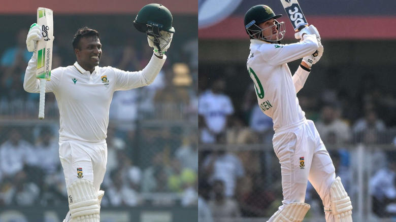 South Africa Takes Charge in Guwahati Test as Muthusamy and Jansen Shine