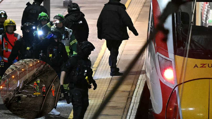 Stabbing on Train to Huntingdon Sparks Panic, Two Arrested, Multiple Injured