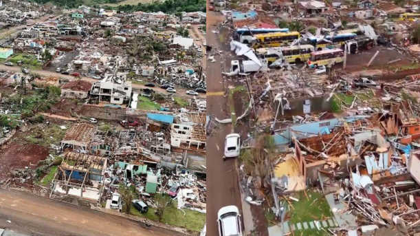 Powerful Tornado Rips Through Southern Brazil, Kills Six and Injures Hundreds Powerful Tornado Rips Through Southern Brazil, Kills Six and Injures Hundreds